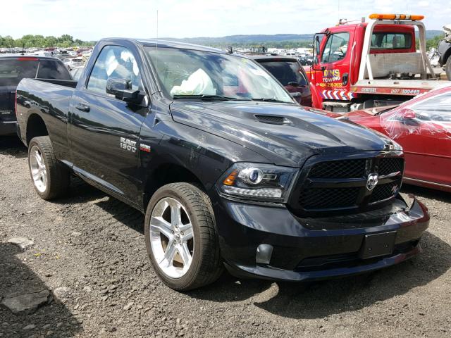 3C6JR6CT7HG521038 - 2017 RAM 1500 SPORT BLACK photo 1