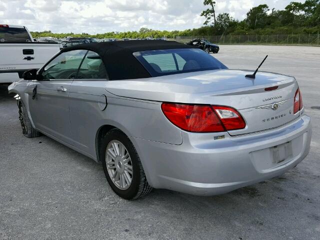 1C3LC55D19N544380 - 2009 CHRYSLER SEBRING TO SILVER photo 3