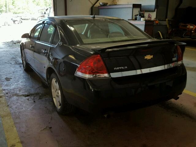 2G1WD58C069207666 - 2006 CHEVROLET IMPALA SUP 黑色 照片 3