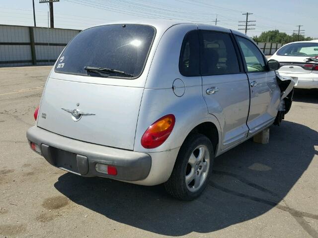 3C8FY68B02T302890 - 2002 CHRYSLER PT CRUISER SILVER photo 4