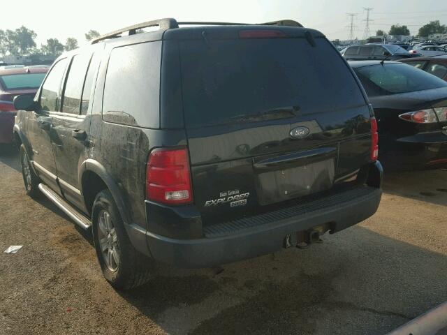 1FMZU73K04ZA89468 - 2004 FORD EXPLORER X BLACK photo 3