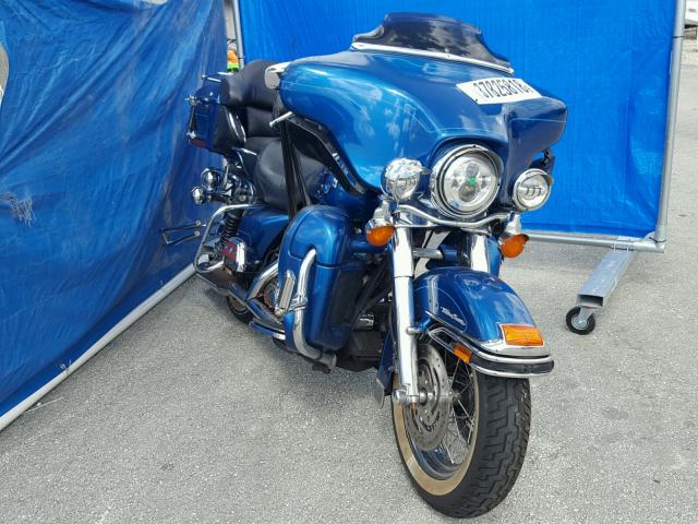 1HD1FCW125Y673304 - 2005 HARLEY-DAVIDSON FLHTCUI BLUE photo 1