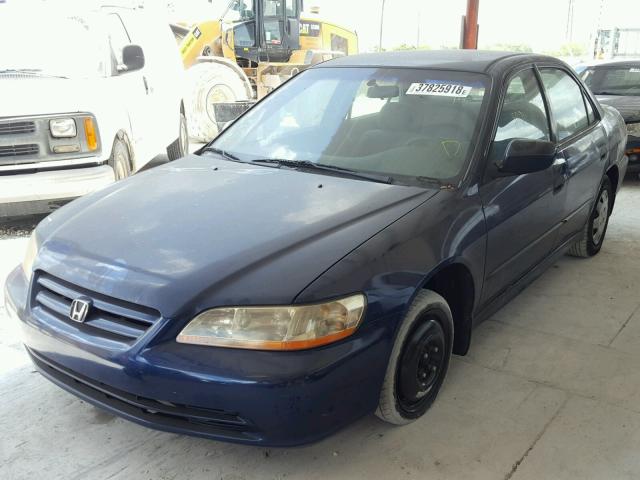 1HGCF86441A097432 - 2001 HONDA ACCORD DX BLUE photo 2