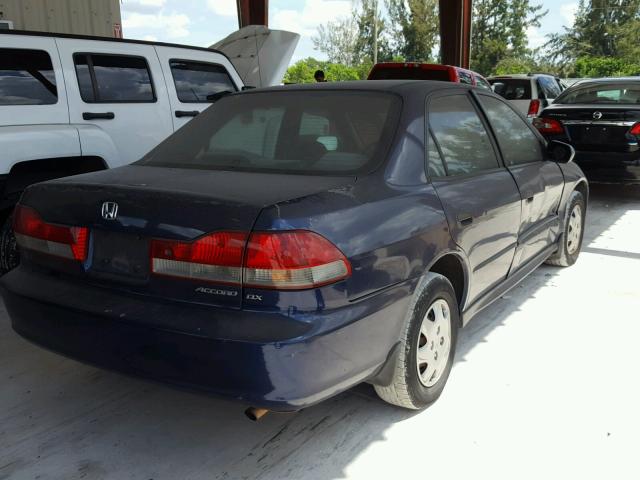 1HGCF86441A097432 - 2001 HONDA ACCORD DX BLUE photo 4