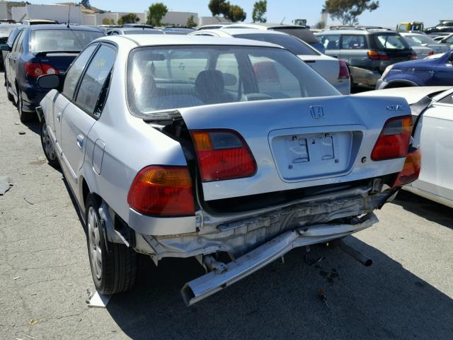 2HGEJ6612XH588044 - 1999 HONDA CIVIC BASE SILVER photo 3