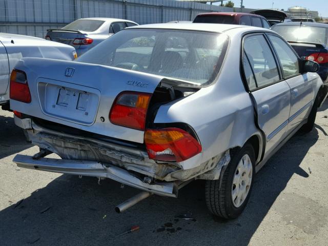 2HGEJ6612XH588044 - 1999 HONDA CIVIC BASE SILVER photo 4