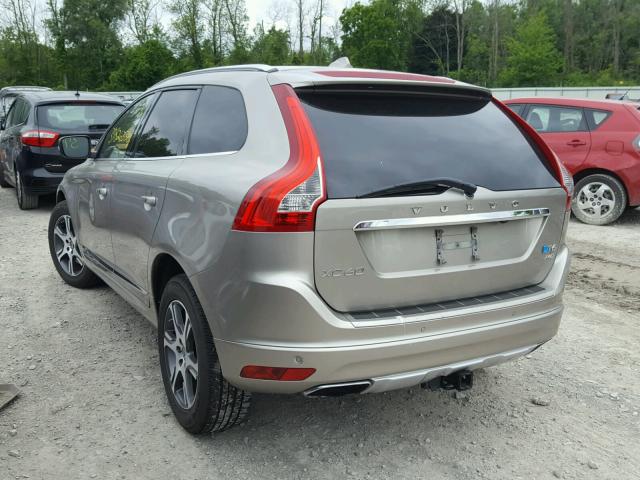 YV4902DZ7E2555774 - 2014 VOLVO XC60 T6 TAN photo 3