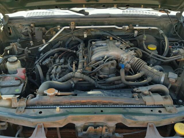 5N1ED28TX1C585251 - 2001 NISSAN XTERRA XE GREEN photo 7