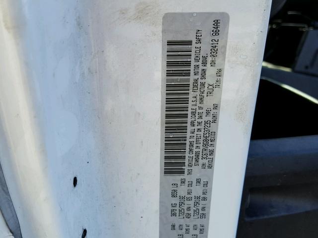 3C6TRVBG8HE537235 - 2017 RAM PROMASTER 白色 照片 10