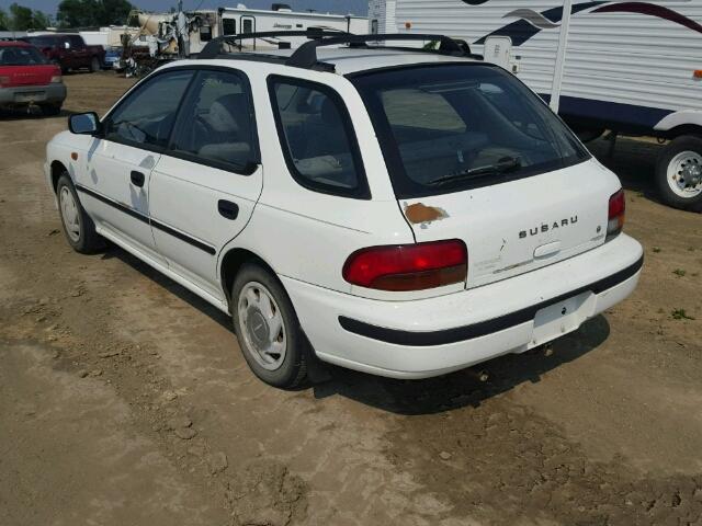 JF1GF2241RG830389 - 1994 SUBARU IMPREZA L WHITE photo 3