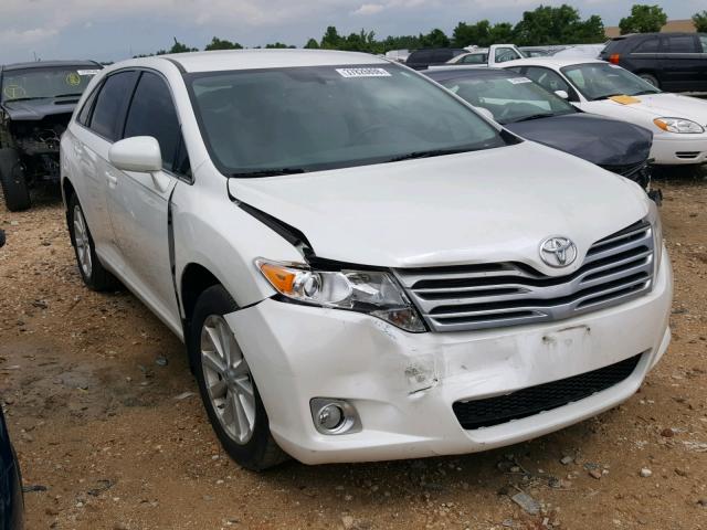 4T3ZA3BB8CU059608 - 2012 TOYOTA VENZA LE WHITE photo 1