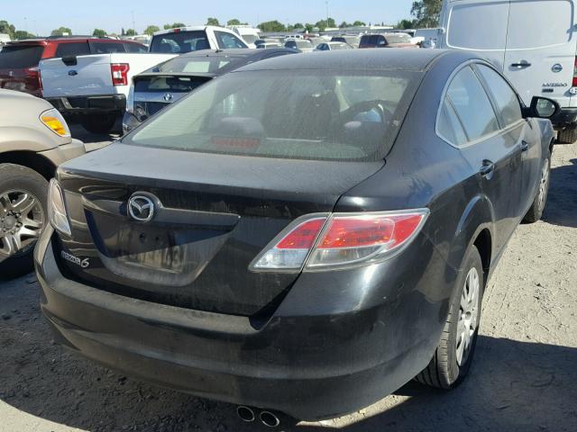 1YVHZ8BH7B5M28092 - 2011 MAZDA 6 I BLACK photo 4