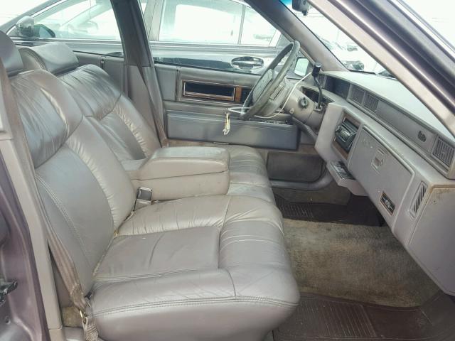 1G6CD53B6P4292643 - 1993 CADILLAC DEVILLE GRAY photo 5