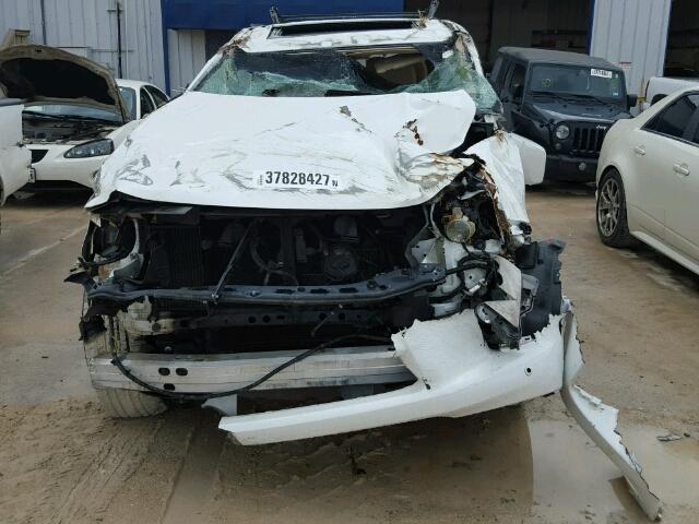 JTJHY7AX4E4132806 - 2014 LEXUS LX 570 WHITE photo 9