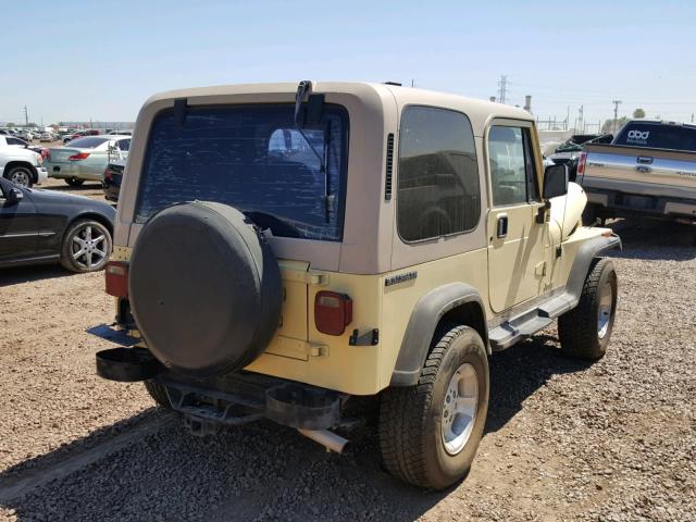 2BCCV81J0JB506272 - 1988 JEEP WRANGLER TAN photo 4