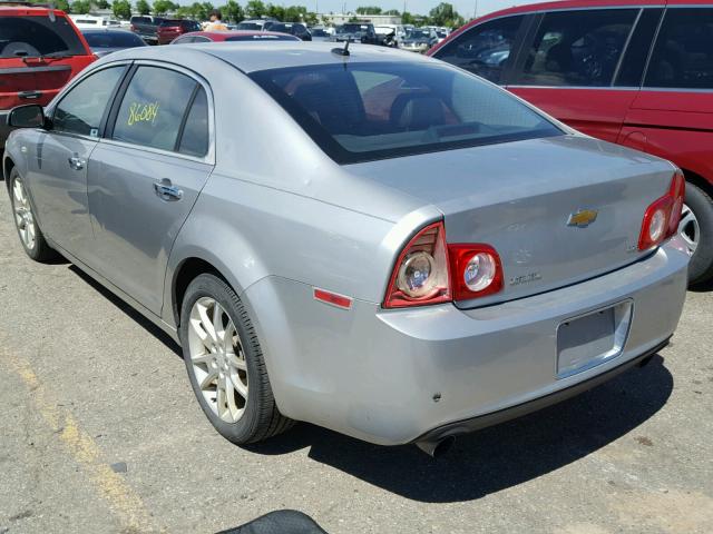 1G1ZK57748F239019 - 2008 CHEVROLET MALIBU LTZ 银色 照片 3