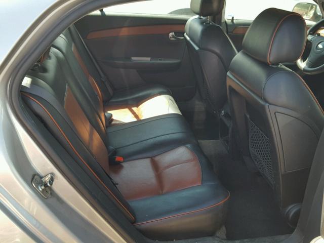 1G1ZK57748F239019 - 2008 CHEVROLET MALIBU LTZ 银色 照片 6