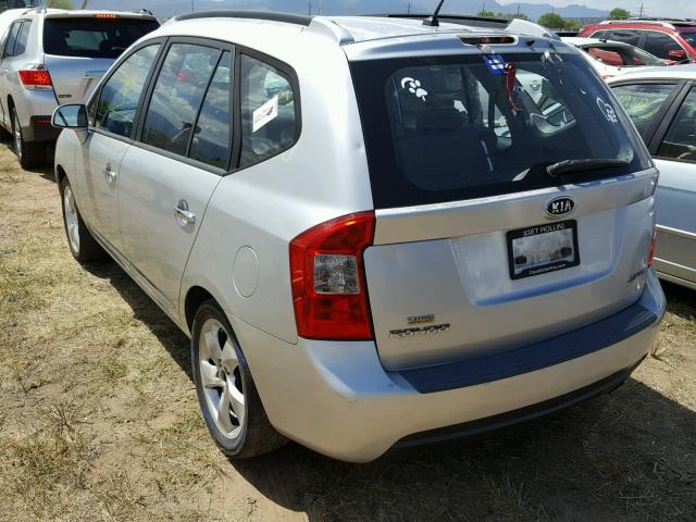 KNAFG526777117495 - 2007 KIA RONDO LX SILVER photo 3