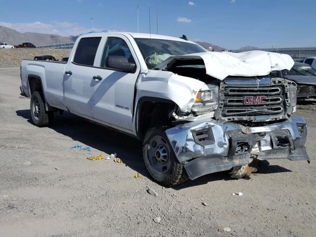 1GT12REG6GF146337 - 2016 GMC SIERRA K25 WHITE photo 1