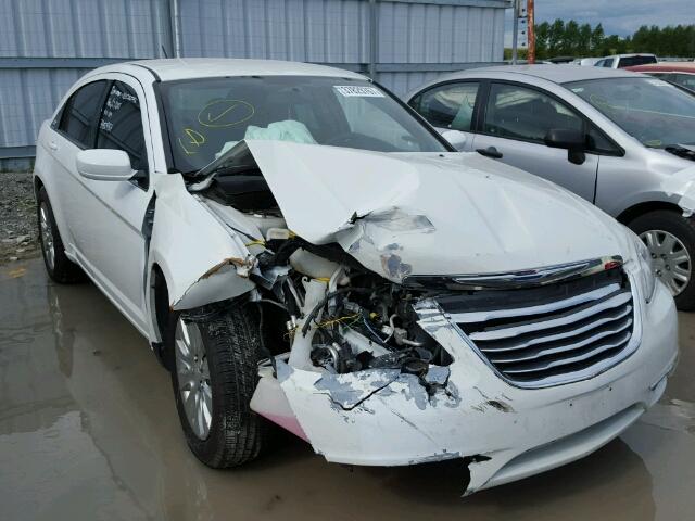 1C3CCBABXCN192118 - 2012 CHRYSLER 200 LX WHITE photo 1