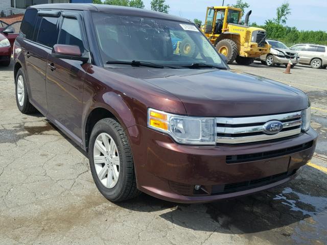 2FMGK5BC3ABA91208 - 2010 FORD FLEX SE PURPLE photo 1