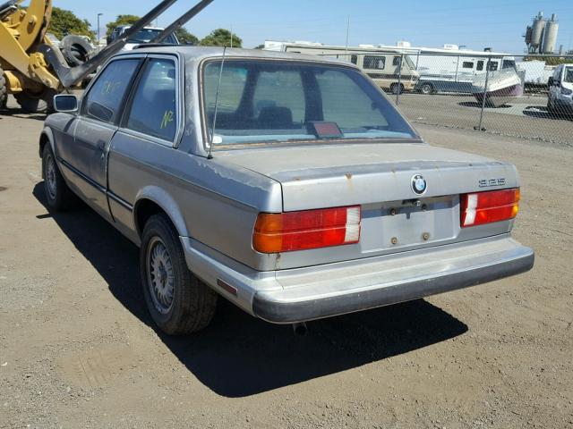 WBAAB6408H1681765 - 1987 BMW 325 E AUTO SILVER photo 3