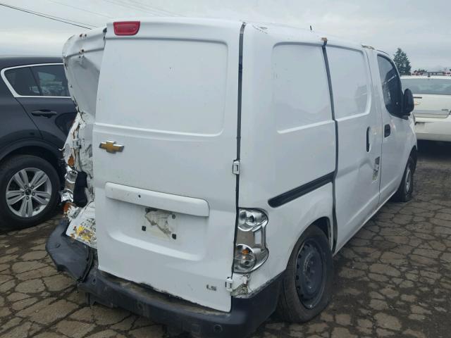 3N63M0YN6FK727370 - 2015 CHEVROLET CITY EXPRE WHITE photo 4