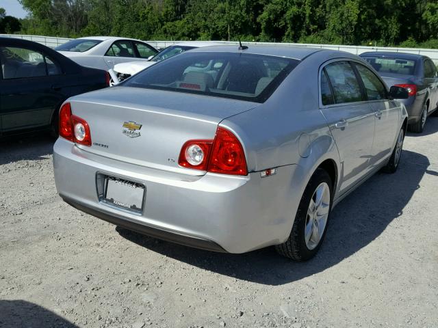 1G1ZG57B79F197159 - 2009 CHEVROLET MALIBU LS ვერცხლისფერი ფოტო 4