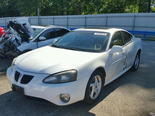 2G2WR524241339838 - 2004 PONTIAC GRAND PRIX WHITE photo 2