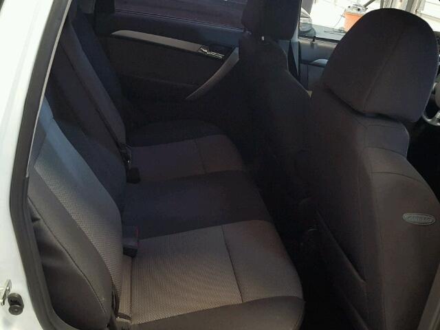 KL1TD6DE0BB127355 - 2011 CHEVROLET AVEO LS WHITE photo 6