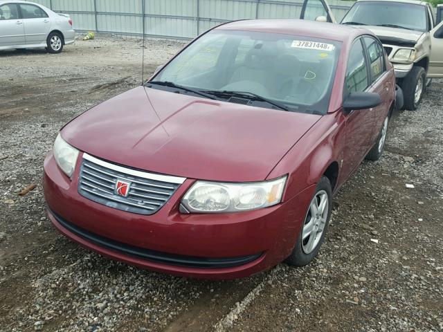 1G8AJ55F96Z204113 - 2006 SATURN ION LEVEL RED photo 2