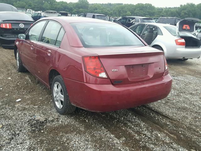 1G8AJ55F96Z204113 - 2006 SATURN ION LEVEL RED photo 3