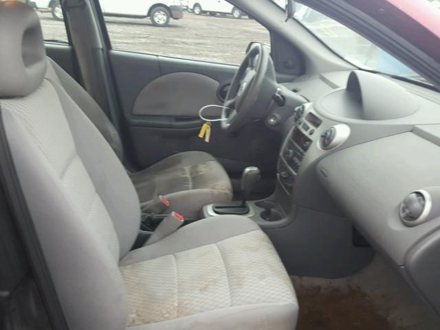 1G8AJ55F96Z204113 - 2006 SATURN ION LEVEL RED photo 5