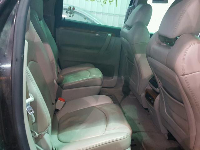 5GZEV33728J280011 - 2008 SATURN OUTLOOK XR შავი ფოტო 6