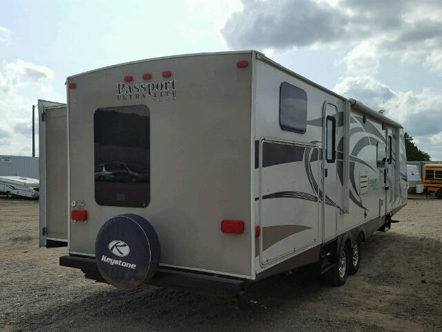 4YDT33B25DT413330 - 2013 KEYSTONE PASSPORT WHITE photo 4