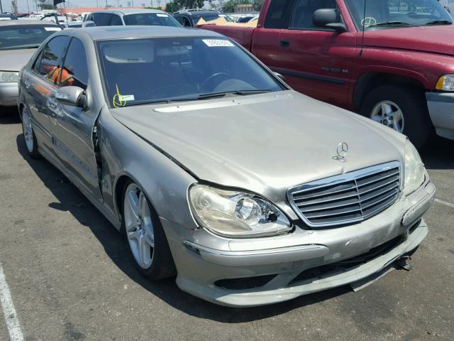 WDBNG75J86A475845 - 2006 MERCEDES-BENZ S 500 GRAY photo 1