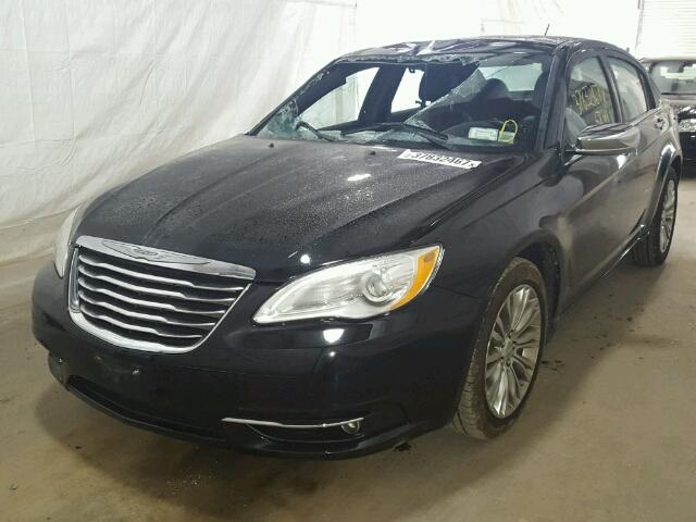 1C3CCBCG6DN503683 - 2013 CHRYSLER 200 LIMITE BLACK photo 2