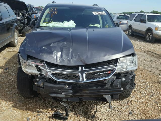 3C4PDCBG6FT668542 - 2015 DODGE JOURNEY SX CHARCOAL photo 9