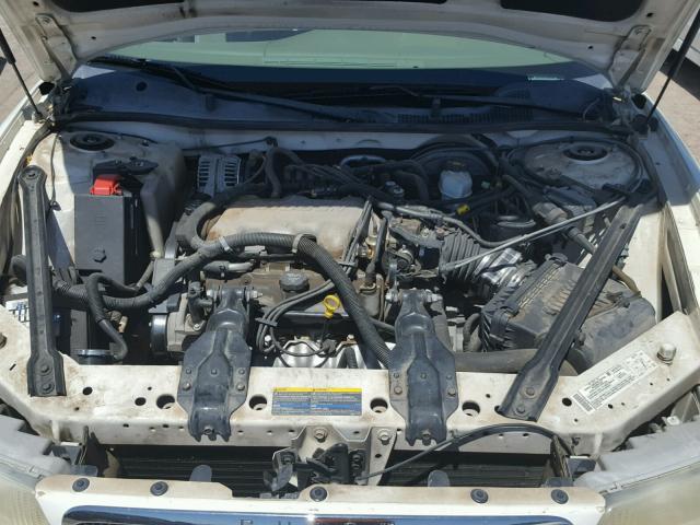 2G4WS52J851134155 - 2005 BUICK CENTURY CU WHITE photo 7