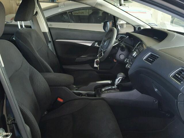 2HGFB2F86DH516069 - 2013 HONDA CIVIC EX BLACK photo 5