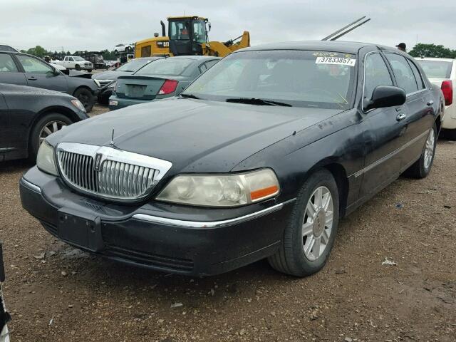 2LNHM84W58X646146 - 2008 LINCOLN TOWN CAR E BLACK photo 2