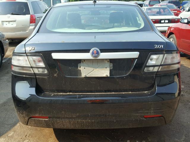 YS3FB46Y181107176 - 2008 SAAB 9-3 2.0T BLACK photo 9