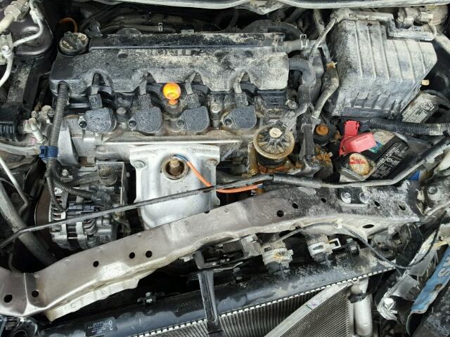 19XFA16889E012413 - 2009 HONDA CIVIC EX ნაცრისფერი ფოტო 7