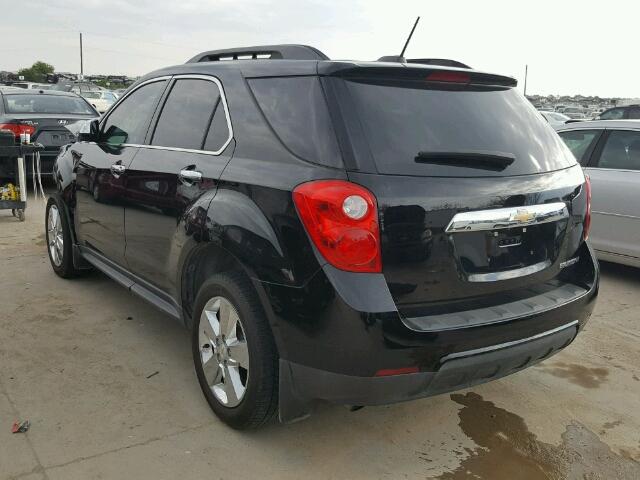 2GNALBEK2F6105549 - 2015 CHEVROLET EQUINOX LT BLACK photo 3