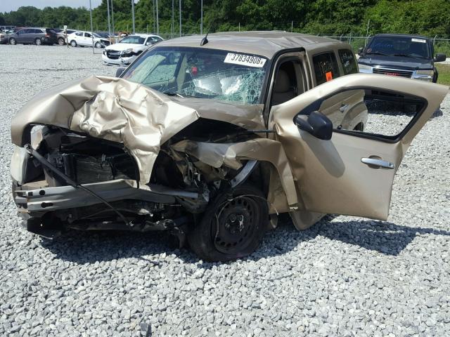 3GNDA13D17S531625 - 2007 CHEVROLET HHR LS GOLD photo 2