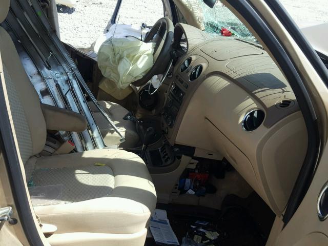 3GNDA13D17S531625 - 2007 CHEVROLET HHR LS GOLD photo 5