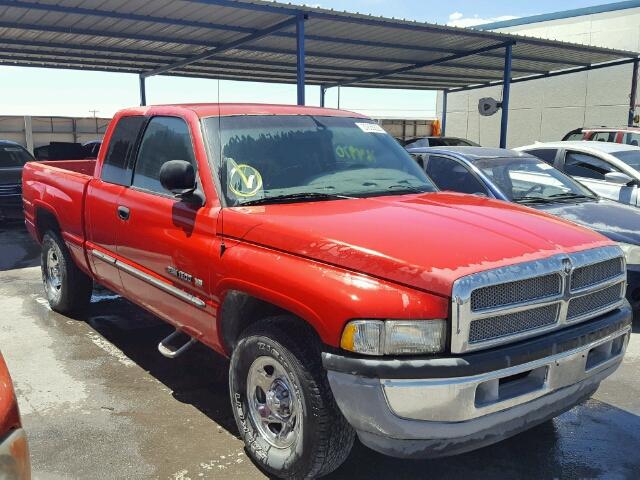 3B7HC13Y01M572816 - 2001 DODGE RAM 1500 RED photo 1