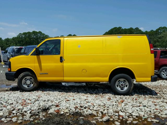 1GTGG25V961206933 - 2006 GMC SAVANA G25 YELLOW photo 9