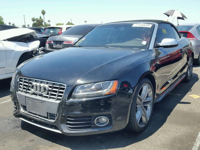 WAUVGAFH9CN007778 - 2012 AUDI S5 PRESTIG BLACK photo 2