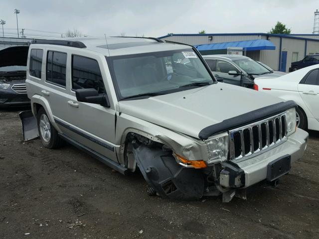 1J8HG48K78C210500 - 2008 JEEP COMMANDER SILVER photo 1